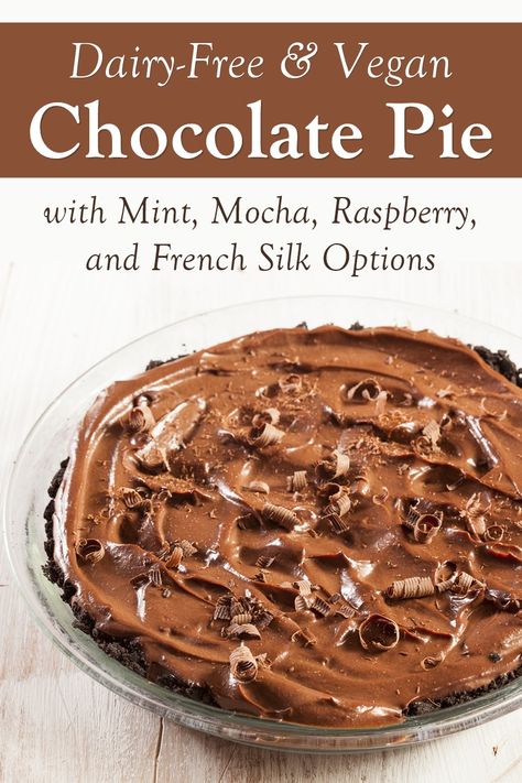 Indulgent Recipes, Chocolate Mousse Pie, Vegan Candy, Allergy Recipes, Mousse Pie, French Silk Pie, Silk Pie, Homemade Strawberry Sauce, Homemade Snickers