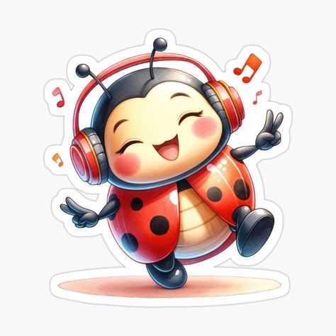 Cartoon Ladybug, Cute Ladybug, Ladybird Drawing, Ladybug Cartoon, Spongebob Drawings, Good Luck Symbols, Fairy Drawings, Kawaii Chibi, Cute Cartoon Drawings