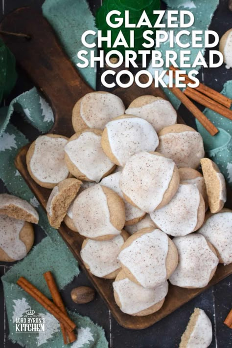 Chai Shortbread, Spiced Shortbread, 3 Ingredient Butter Cookies, Recipe Gifts, Best Christmas Cookie Recipes, Chai Spices, Canadian Food, Holiday Cookie Recipes, Cookies Easy