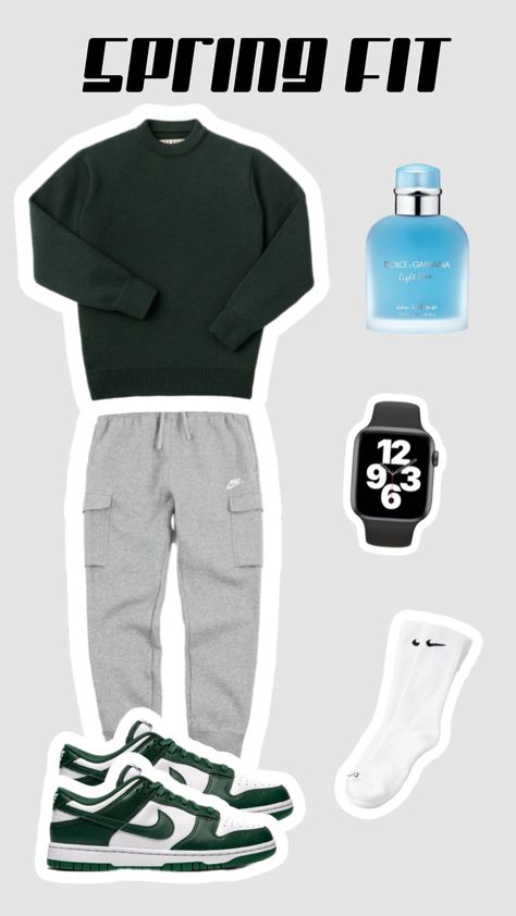 Comfy yet fire spring fit . #mensfashion #menstyle #spring #springtime #fyp #foryou Comfy School Fits, Tuff Fits, Fire Outfits, Men Lifestyle, Streetwear Ideas, Drippy Outfit, Winter Inspiration, Street Fashion Men Streetwear, Men Stylish Dress