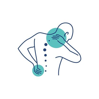 Back Pain Figure Green - Free image on Pixabay Stretching For Back Pain, Stretching For Back, Chronic Back Pain, Healthy Spine, Causes Of Back Pain, Back Pain Remedies, Healthy Advice, Knee Pain Relief, Body Pain