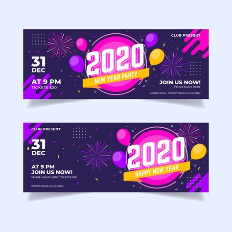 Event Banner Design Inspiration, Horizontal Banner Design, Party Banner Ideas, Event Banner Design, Newsletter Template Mailchimp, Banner Design Ideas, Background Banner Design, Graphic Design Mockup, Best Banner Design