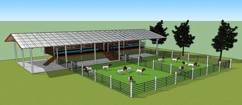 Cattle Shed, Ranch Layout, Cowboy House, Agriculture Pictures, Cattle Facility, Poultry Farm Design, Livestock Barn, Farming Tools, Animal Farming