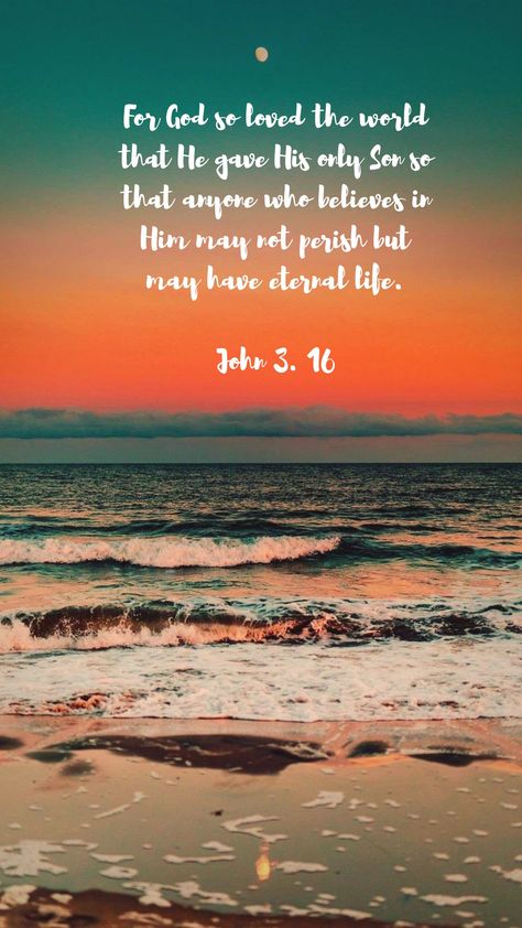 John 3.16 ❤️ Bible Verse John 3:16, John 3 16 Verse Wallpaper, John 3 16 Wallpaper, Christen Quotes, John 3 16 Verse, Verse Wallpaper Iphone, Religous Quotes, Wallpaper Bible Verse, Bible Verse Wallpaper Iphone