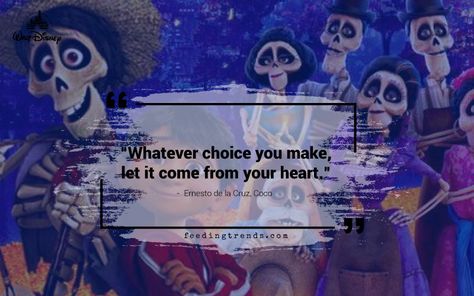 "Success doesn’t come for free. You have to do whatever it takes to seize your moment." Ernesto de la Cruz, Coco Coco Quotes Disney Remember Me, Coco Quotes Disney, Coco Movie Quotes, Coco Quotes, Quotes From Disney, Life Quotes Disney, Pixar Quotes, Grad 2023, Quotes On Love