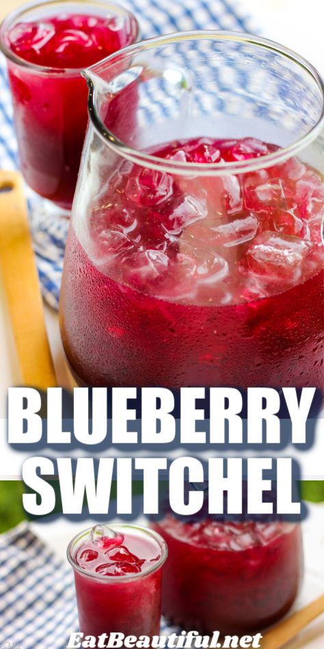 Energizing and hydrating! Blueberry Switchel is SO delicious, refreshing + fast to make. It will have your family and guests lining up to be refreshed! Full of electrolytes, it's great for digestion and renewing the body. | Eat Beautiful | blueberry | switchel | recipe | paleo | keto | aip || #switchel #blueberry #electrolytes #probiotics #ferment #applecidervinegar #ginger Switchel Drink Recipe, Aip Drinks, Switchel Recipe, Aip Keto, Thm Drinks, Primal Living, Eat Beautiful, Spicy Drinks, Healthy Probiotics