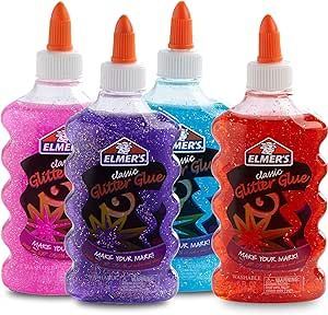 Elmers Glue, Wall Stains, Slime Ingredients, Galaxy Slime, Making Slime, Slime No Glue, Homemade Slime, Glitter Slime, Elmer's Glue