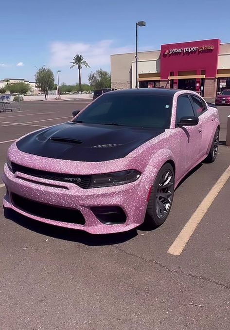 Dodge Charger Custom Ideas, Aesthetic Vehicles, Sanrio Car, Car 2023, Charger Srt Hellcat, Dodge Srt, Dodge Muscle Cars, Top Luxury Cars, Pimped Out Cars