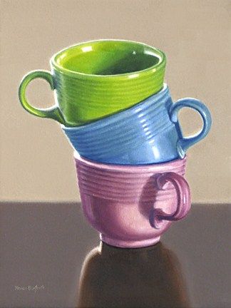 Pretty Paintings, Tea Pots Art, Watercolor Food, Artist Materials, Life Paintings, Still Life Drawing, Painting Still Life, Hyperrealism, Still Life Art