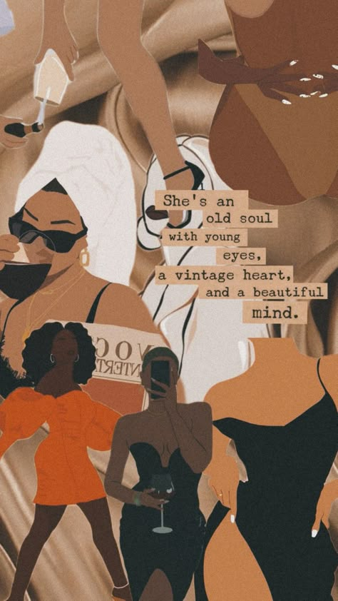 Plus Size Wallpaper Aesthetic, Plus Size Wallpaper, Aesthetician Wallpaper, Caption For Post, Friends Wallpaper Hd, Black Art Quotes, Wall Paper Art, Aesthetic Lock Screen, Wealthy Woman