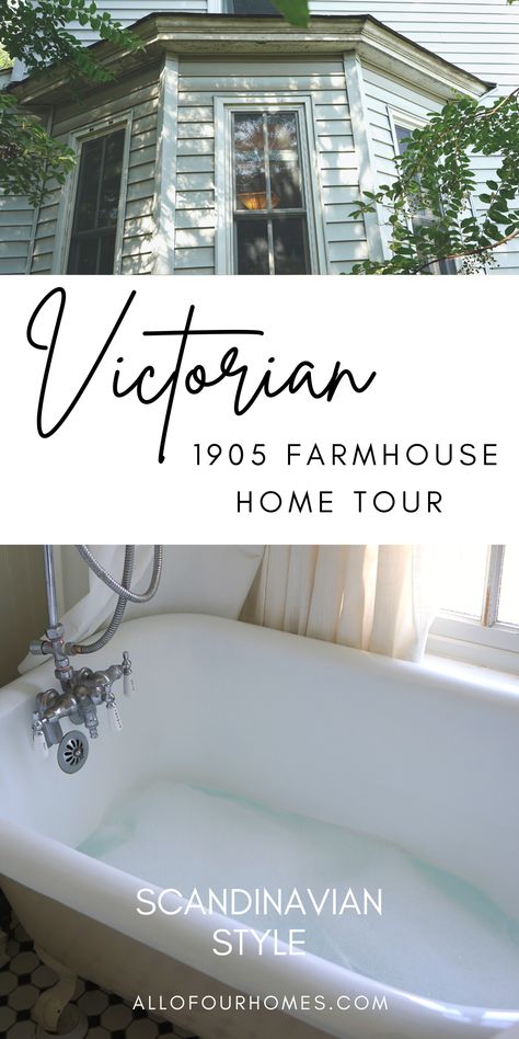 1900 Farmhouse Living Room, Modern Victorian Farmhouse Kitchen, Victorian Farmhouse Style, Folk Victorian Cottage, Restored Old Homes, 1904 House Interiors, Victorian Modern Farmhouse, 1910 Victorian House, 1900s Victorian House