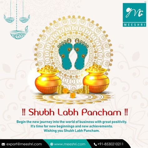 May this auspicious day pave the way for bigger success in all your endeavors. Shubh Labh Pancham!🙏🌹🎉 #ShubhLabhPancham #LabhPancham #LabhPancham2021 #FestiveSeason #Festival Labh Pacham Creative Ads, Labh Pancham Creative, God Photos, Happy Diwali Images, Diwali Images, Happy Navratri, Medical Field, Creative Ads, Happy Diwali