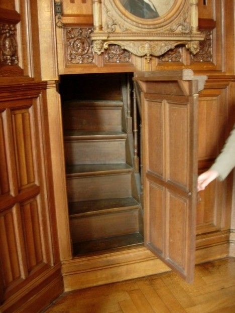 Secret Stairs, Sarah Winchester, Hidden Passageways, Hidden Staircase, Winchester House, Winchester Mystery House, Murphy Door, Mystery House, Secret Doors