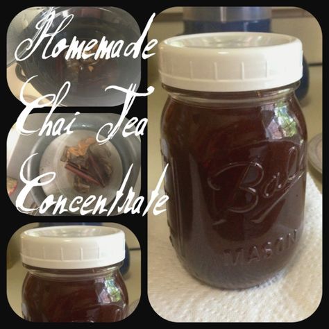 Chai Tea Concentrate Recipe, Chai Concentrate Recipe, Cozy Beverages, Tea Concentrate Recipe, Chai Tea Concentrate, Laying By The Pool, Homemade Chai Tea, Bunn Coffee Maker, Tea Concentrate