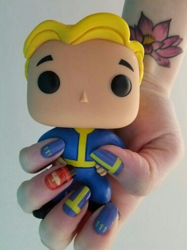 Fallout 4 NAS by Dani's Jamberry NAS Designs. https://www.facebook.com/groups/DanisJamberryNASDesigns/ Fallout Nail Art, Fallout Nails, Fallout Lore, Historical Recipes, New Nail Art Design, Art Studio Design, Nail Art Studio, Nail Sets, Fallout 4