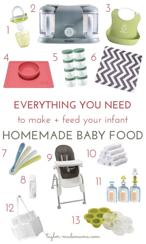 Baby Feeding Essentials, Baby Food Storage Organization, Baby Food Essentials, Baby Food Products, Best Baby Food Maker, Baby Food Organization, Baby Solid Food, Making Baby Food, Baby Feeding Chart