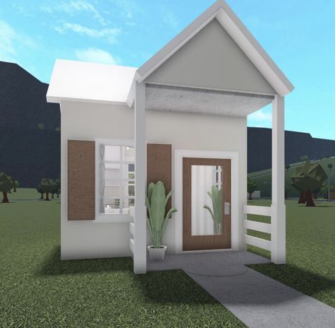 Cute Tiny Bloxburg Houses Layout, Tiny Homes In Bloxburg, Small Blocksburg House, Bloxburg House Layouts 2 Story Small 20k, Guest House Bloxburg, Small House Bloxburg Layout, Tiny House Bloxburg, Tiny Home Bloxburg, Bloxburg Small House Ideas