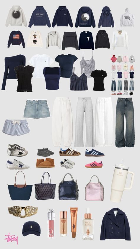 Stockholm Style Capsule Wardrobe, Stolckom Aesthetic, Cute Clothes Collage, Winter Outfits Cold School, Wish List Clothes, Poland Outfits, Pants Collage, Outfit Inspo Collage, Outfit Ideas For School Dress Code