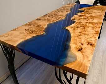 Burl Table, Handmade Dining Table, Epoxy Dining Table, Epoxy Wood Table, Wood Resin Table, Resin Table Top, Slab Table, Epoxy Table, Epoxy Resin Table