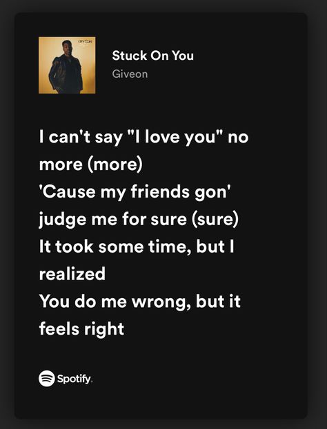 Giveon Stuck On You, Stuck On You Giveon Aesthetic, Stuck On You Lyrics, Bryson Tiller Lyrics, Project Aesthetic, Bryson Tiller, Stuck On You, Yours Lyrics, Normal People