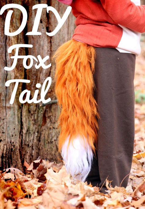 This year Eloise requested to be a Fox for Halloween. It also happens to be a very popular costume this year so I was excited to try the ... Fox Costume Diy, Fox Halloween, Fox Costume, Popular Costumes, Small Crafts, Diy Kostüm, Fox Tail, Fantastic Mr Fox, Easy Costumes