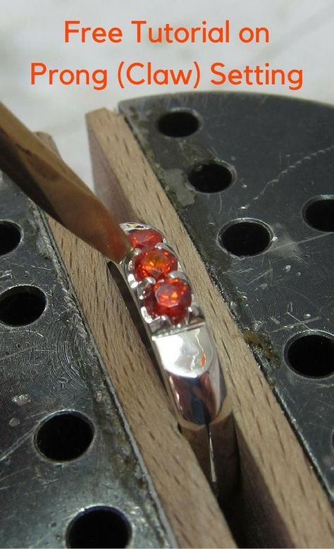 Gemstone Setting, Metalsmithing Jewelry, Making Jewellery, Claw Setting, Make Your Own Jewelry, How To Make Rings, Jewelry Techniques, Jewelry Armoire, Jewelry Making Tutorials