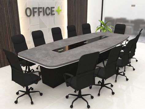 When selecting or purchasing office furniture many organizations make decisions based on cost, quality and reliability of furniture. Organizations aim to work on open floor plans where employees work together and share creative ideas. Meeting Room Table Design, Confrence Table, Corporate Office Furniture, Conference Table Design, Meeting Table Office, Cubicle Design, Business Office Decor, Ergonomic Office Furniture, Conference Room Design