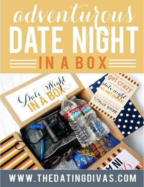 Adventures Date Night ideas. My spouse will love these! www.TheDatingDivas.com/?utm_content=buffer517b7&utm_medium=social&utm_source=pinterest.com&utm_campaign=buffer Date Night Gift Basket, Date Night Basket, Date Night Gift, Surprise Date, Date Night Gifts, Cute Date Ideas, The Dating Divas, Dating Divas, Date Night Ideas