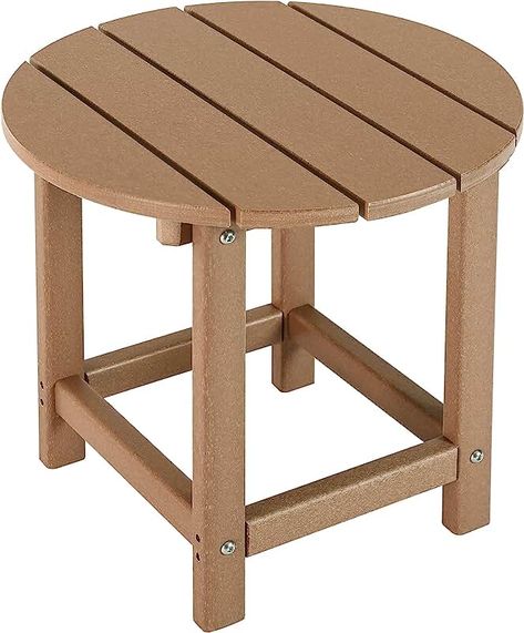 Pool Indoor, Patio Side Table, Folding Adirondack Chairs, Outdoor Side Tables, Table Outdoor, Furniture Classic, Patio Backyard, Outdoor Living Patio, Outdoor Side Table