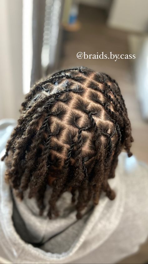 Locs Styles Men, Loc Styles For Men, Hair Locs, Locs Styles, Two Strand Twist, Starter Locs, Men Hair, Loc Styles, Style Hair