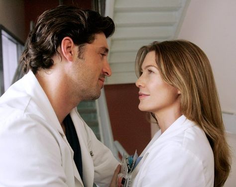 Meredith Grey and Derek Shepherd ~ Grey's Anatomy Greys Aesthetic, Greys Anatomy Derek, Greys Anatomy Couples, Meredith And Derek, Greys Anatomy Characters, Jesse Williams, Lexie Grey, Grays Anatomy, Derek Shepherd