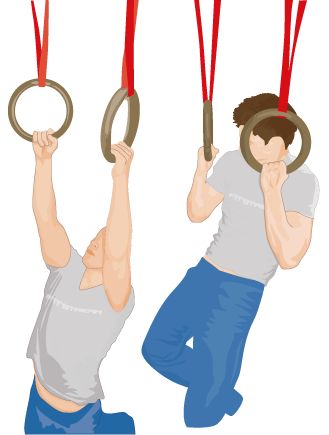 Gymnastic Rings Workout, Ring Exercises, Ring Workout, Rings Workout, Calisthenics Workout Plan, Gym Rings, Gymnastics Rings, Flexibility Yoga, Ring Master