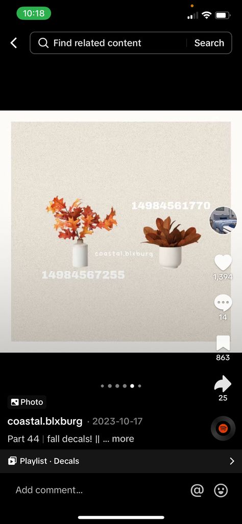 Bloxburg Autumn Tree Decals, Bloxburg Leaf Decal Codes, Autumn Plant Decals Bloxburg, Bloxburg Fall Tree Decals, Bloxburg Fall Plant Decals, Fall Plant Decals Bloxburg, Autumn Decals Bloxburg, Fall Decals Bloxburg, Autumn Bloxburg