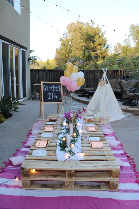 Birthday Party Setup Ideas, Backyard 1st Birthday Party, Party Setup Ideas, 1st Birthday Party Activities, Backyard 1st Birthday, Picnic Business, Picnic Party Decorations, Backyard Party Decorations, Backyard Birthday Parties