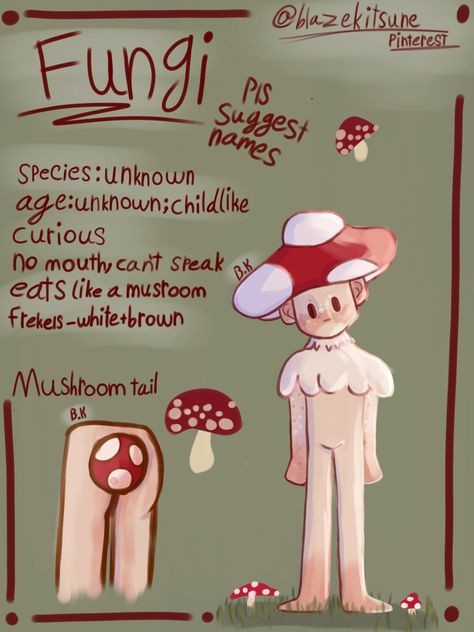 Names For Ocs, Mushroom Names, Hat Tutorial, Mushroom Art, Journal Page, New Names, Drawing Tips, Some Ideas, Journal Pages