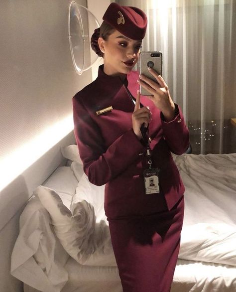 #2020 #repost #cabincrew #falife #flightattendant #airhostess #hostess #crew #flightattendants #flightattendantslife Qatar Cabin Crew, Qatar Airways Cabin Crew, Emirates Cabin Crew, Flight Girls, Airline Uniforms, Estilo Kylie Jenner, Airline Cabin Crew, Flight Attendant Fashion, Flight Attendant Life