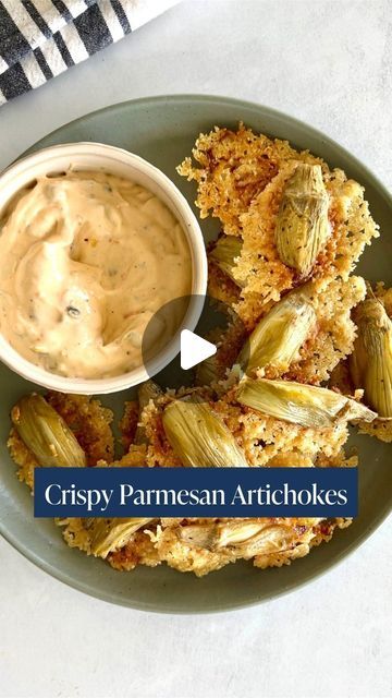 Mezzetta on Instagram: "Looking for an easy appetizer? Chef Andrew’s Crispy Parmesan Artichokes are sure to impress and come together in no time! Here’s the recipe:

Yield: 12 servings
Prep Time: 10 minutes
Total Time: 20 minutes
‌
INGREDIENTS
Parmesan Crusted Artichokes
- 2 (16 ounce) jars Mezzetta® Marinated Artichoke Hearts, drained and patted dry
- Freshly grated parmesan

Lemon Caper Mayo
- 1 cup mayonnaise
- Freshly squeezed lemon juice, to taste
- 1 tablespoon Mezzetta® Calabrian Pepper Sauce
- 2 tablespoons Mezzetta® Imported Non-Pareil Capers, drained and minced
- Salt and pepper, to taste

INSTRUCTIONS
1. Preheat your oven to 400°F.
2. On a baking sheet, add ½ teaspoon of grated parmesan in piles all over the sheet pan per artichoke, roughly 30 total. Place the Mezzetta® Marinate Marinated Artichoke Hearts, Keto Sides, Squeezed Lemon, Artichoke Recipes, Party Dishes, Parmesan Crusted, Artichoke Hearts, Pepper Sauce, Appetizer Dips