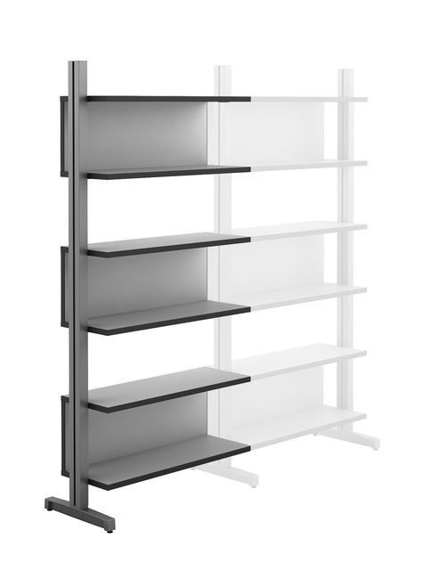 Dewey 81" Oversized Set Bookcase Dover White, All The Best, Free Standing, Wall Mount, Bookcase, Shelves, Free Shipping, Wall, White