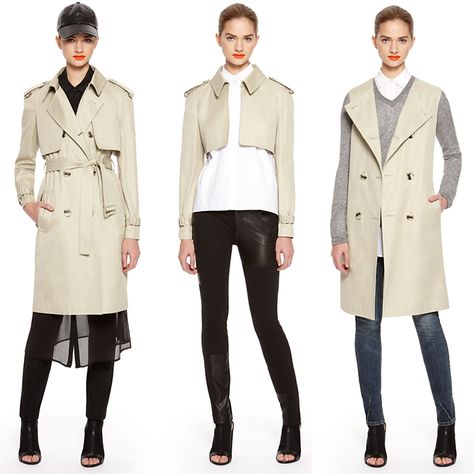 DKNY Convertible Trench Coat - oh wow - brilliant idea, I REALLY want to make this! Convertible Clothing, Ropa Upcycling, Donna Karan, In Boston, Trench Coats, Fashion Details, Signature Style, Passion For Fashion, Fashion Ideas