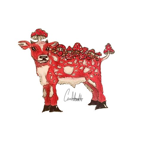 Mooshroom Art Minecraft, Mooshroom Minecraft, Mooshroom Cow, Minecraft Things, Random Drawings, Minecraft Mobs, Character Sheets, Creatures Art, Fantasy Creatures Art