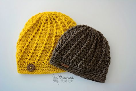 Crochet Spiral, Crochet Hat Patterns, Crochet Messy Bun, Spiral Crochet, Beanie Crochet Pattern, Crochet Baby Cocoon, Crochet Hat For Women, Front Post Double Crochet, Crochet Hat Free