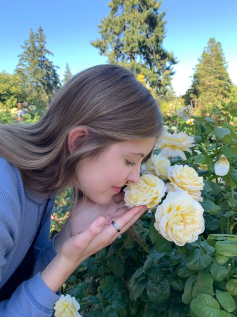 stop & smell the roses Smelling Flowers Aesthetic, Person Smelling Flower, Smelling Flowers Pose, Quince Photos, Smelling Flowers, Smell The Roses, Architecture Design Drawing, 2024 Vision, Design Drawing