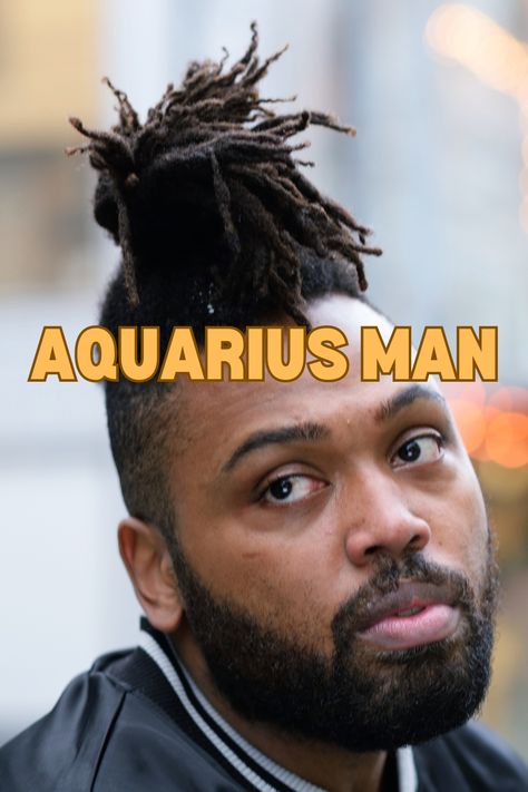 Eccentric, noble, humanitarian, idealistic and basically a bit….weird, are just some of the words to describe an Aquarius man. This man elevates everything he touches, and naturally sees the future easily.  
#Aquarius #AquariusMan #Astrology Aquarius Male Facts, Aquarius Traits Men, Aquarius Men Traits, Men Personality, Aquarius Man, Capricorn Love, Sagittarius Love, Scorpio Love, Aquarius Love