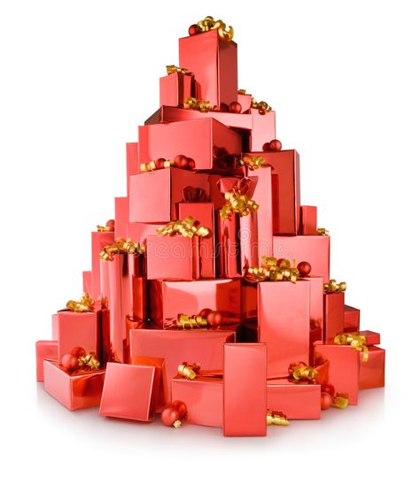 Red boxes tree. Pile of red gift boxes in the shape of tree , #SPONSORED, #tree, #boxes, #Red, #Pile, #shape #ad Christmas Store Displays, Christmas Tree With Presents, Red Gift Box, Red Gift, Christmas Store, Christmas Display, Christmas Gift Guide, Christmas Clipart, Christmas Activities