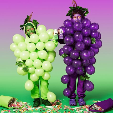 Bunch of Grapes Costume – Rit Dye Grape Halloween Costume, Grape Costume, Grapes Costume, Denim Dye, Color Formulas, Bunch Of Grapes, Wine Grapes, Rit Dye, Tie Dye Kit