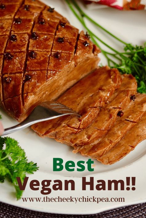 Sandwich Pairings, Vegetarian Ham, Vegan Ham Recipe, Seitan Roast, Vegan Ham, Vegan Meat Recipe, Vegan Meat Substitutes, Ham Sandwiches, Roast Recipe