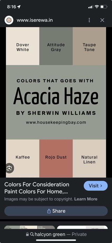 Acacia Haze Coordinating Colors, Acacia Haze, Coordinating Colors, Color Collection, Paint Color, Himalayan, Colorful Decor, Decorative Painting, Paint Colors