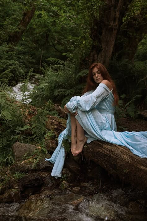 A Woman Sitting on the Tree Log · Free Stock Photo Sitting Pose Reference, Woman Laying, Sitting In A Tree, Tree Pose, Sitting Poses, Person Sitting, Woman Sitting, Human Reference, Figure Reference