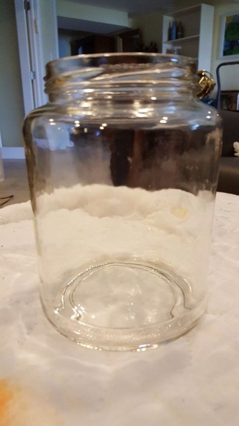 Gallon Jar Ideas, Diy Jars Ideas Decoration, Diy Glass Bottle Crafts Ideas, Pickle Jars Repurposed, Large Jar Decorating Ideas, Pickle Jar Crafts Diy, Glass Jar Crafts, Pickle Jar Crafts, Coffee Can Crafts