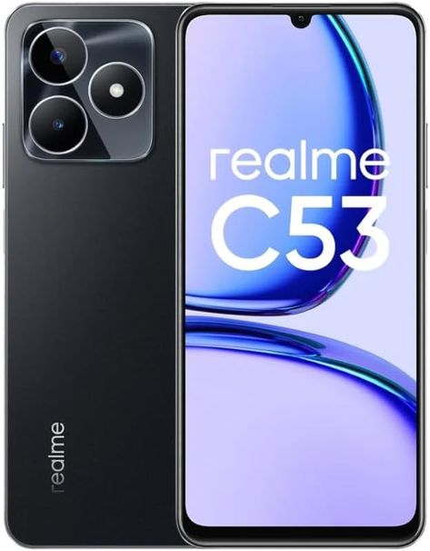 realme C53 4G LTE Dual SIM | 5000 mAh Battery | 50MP AI Camera | 6.74" 90 HZ Display | GSM only/Not for CDMA Carriers | International Model - (Black) Black Tims, Realme C53, Laptop Deals, Laptop Cooling Pad, Ram Memory, Computer Desktop, Smart Tech, Car Usb, 4g Lte